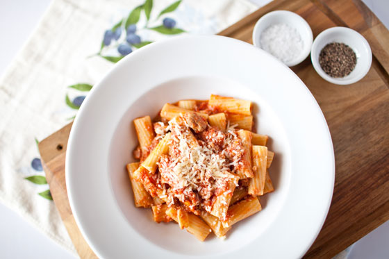 Food Photography Pasta