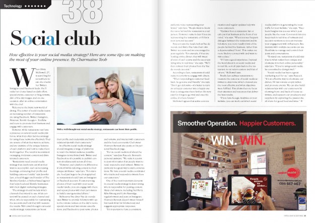 Social Club, Restaurant & Catering Magazine